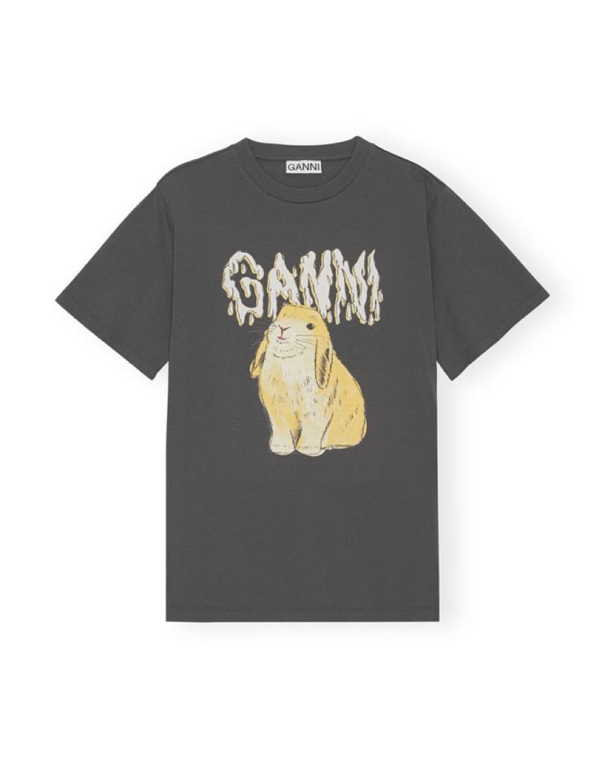 Ganni Shirt Volcanic Ash - Image 2