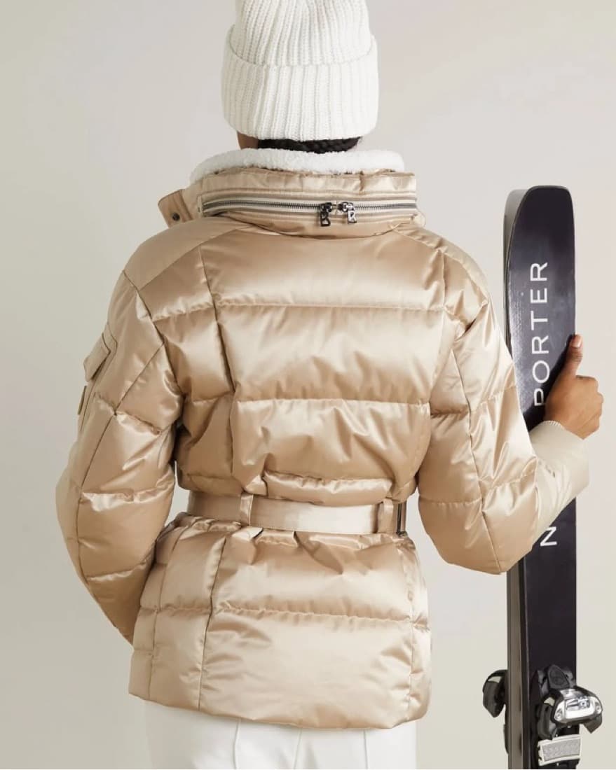 Bogner Alaja Champagne Ski Jacket - Image 4