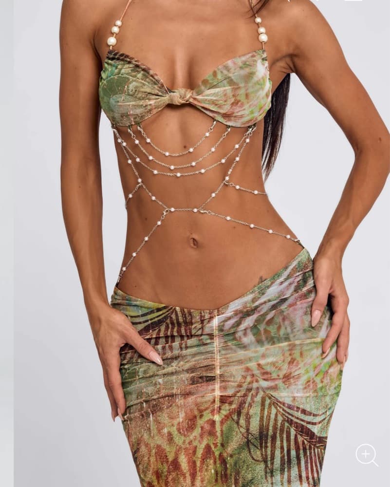 CATERINA MAXI DRESS LAGRONO SAGE - Image 6