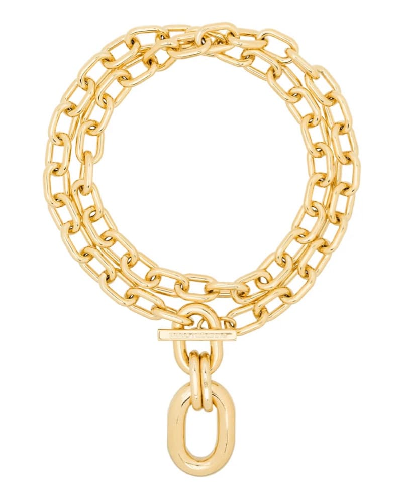 Rabanne Double Wrap Chain Necklace - Image 2