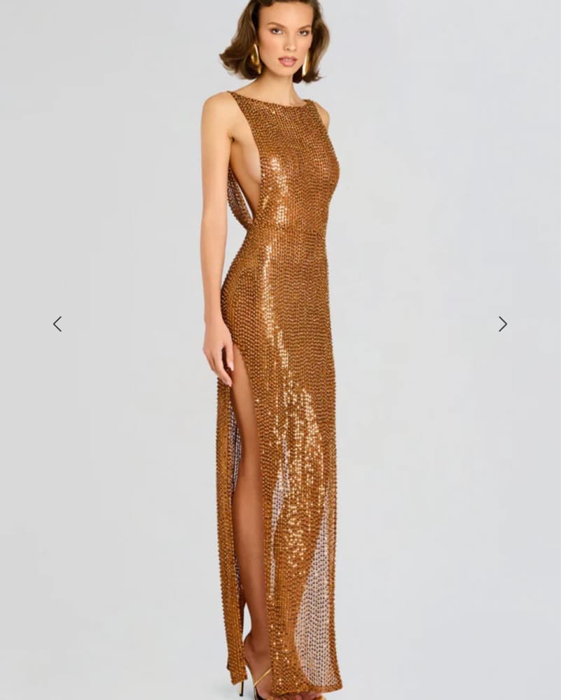 Melania Crystal Dress- Retrofete - Image 2