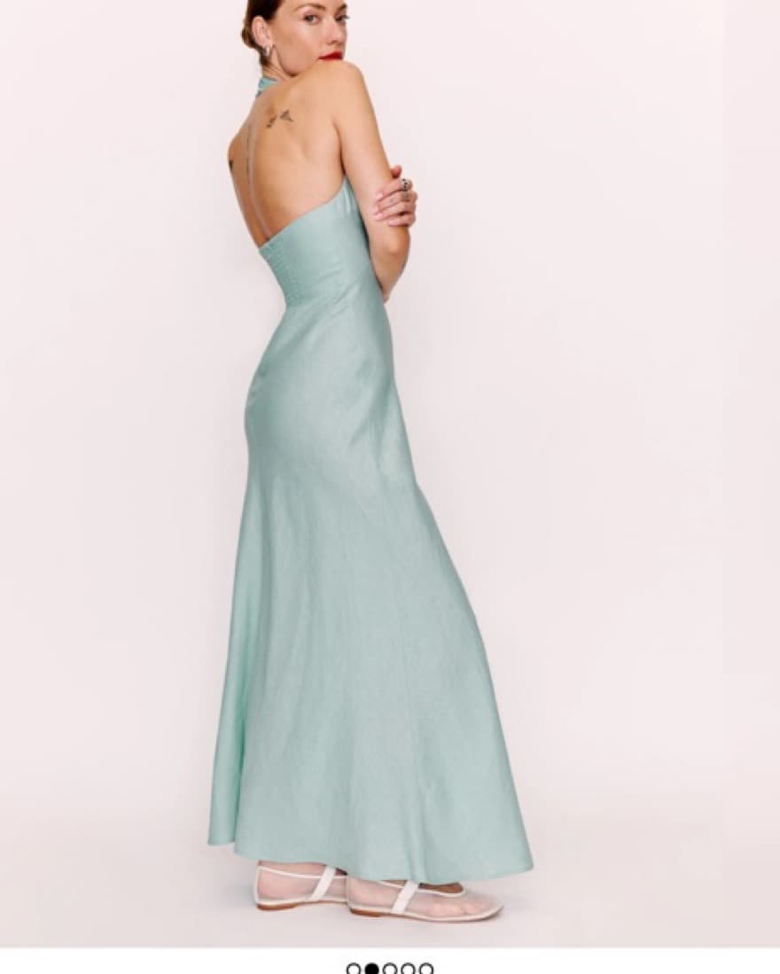 Reformation Delilah Linen Dress - Image 2