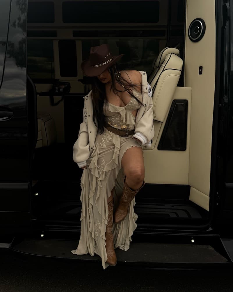 Beige Rebel Mon Amor Maxi Dress  - Image 1