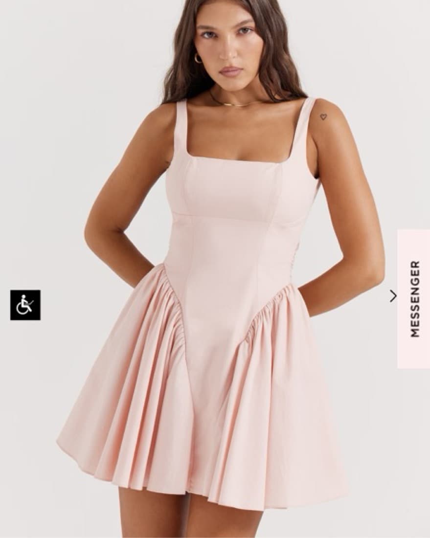 House of CB Florianne bow mini dress - Image 1