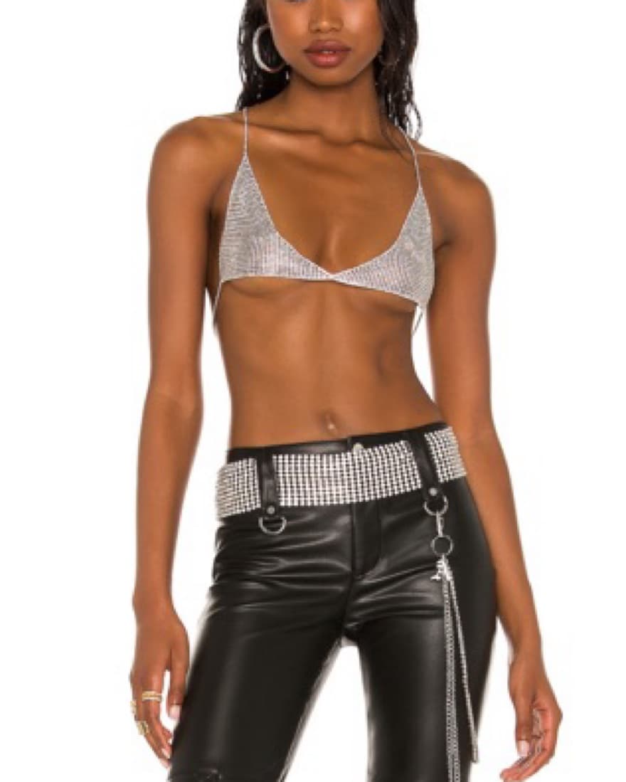 Revolve Rhinestone Bra - Image 1