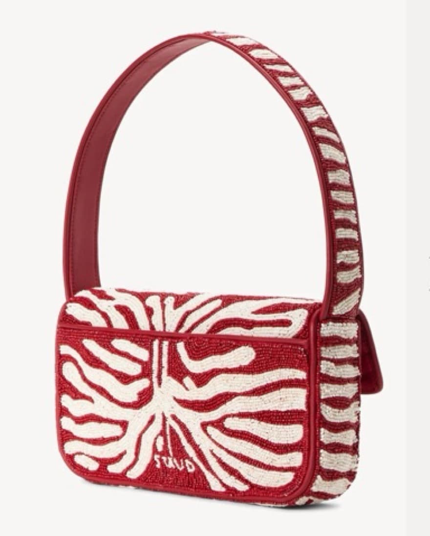 Staud Beaded Zebra Bag  - Image 2