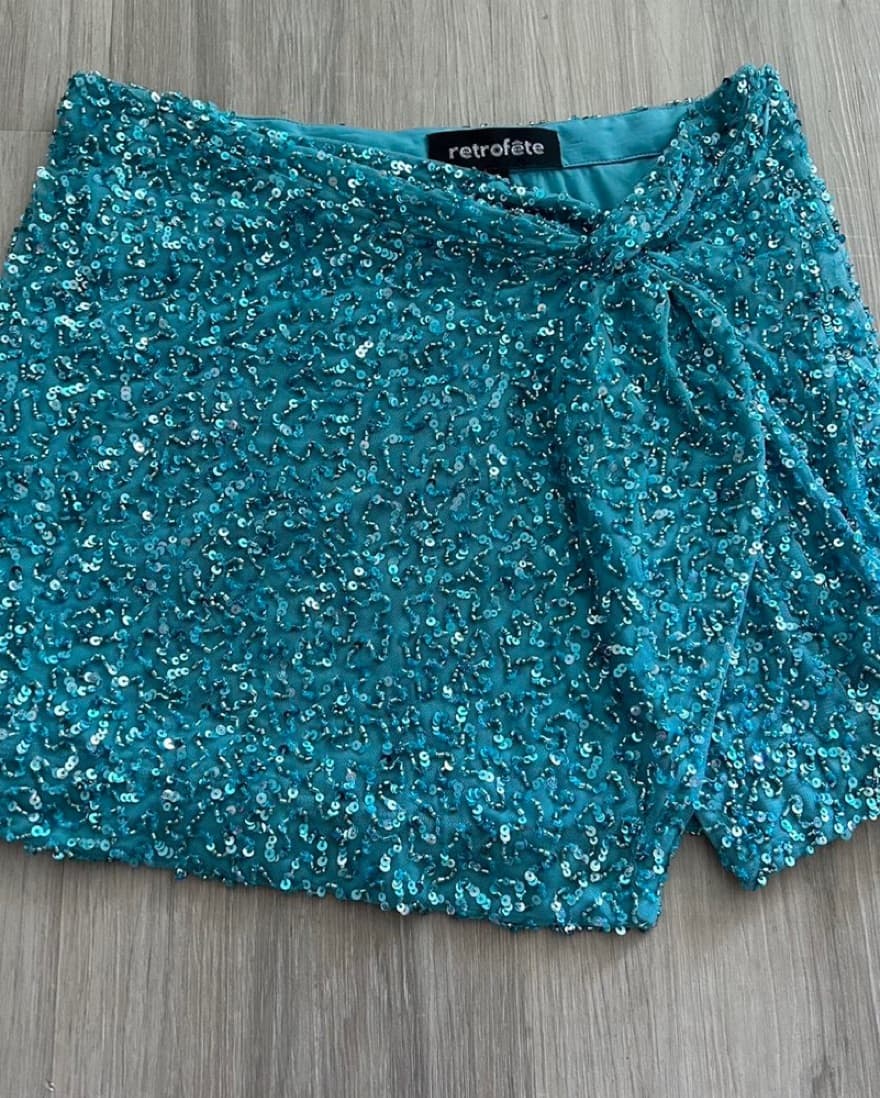 Retrofête Women's Blue Skirt - Image 1