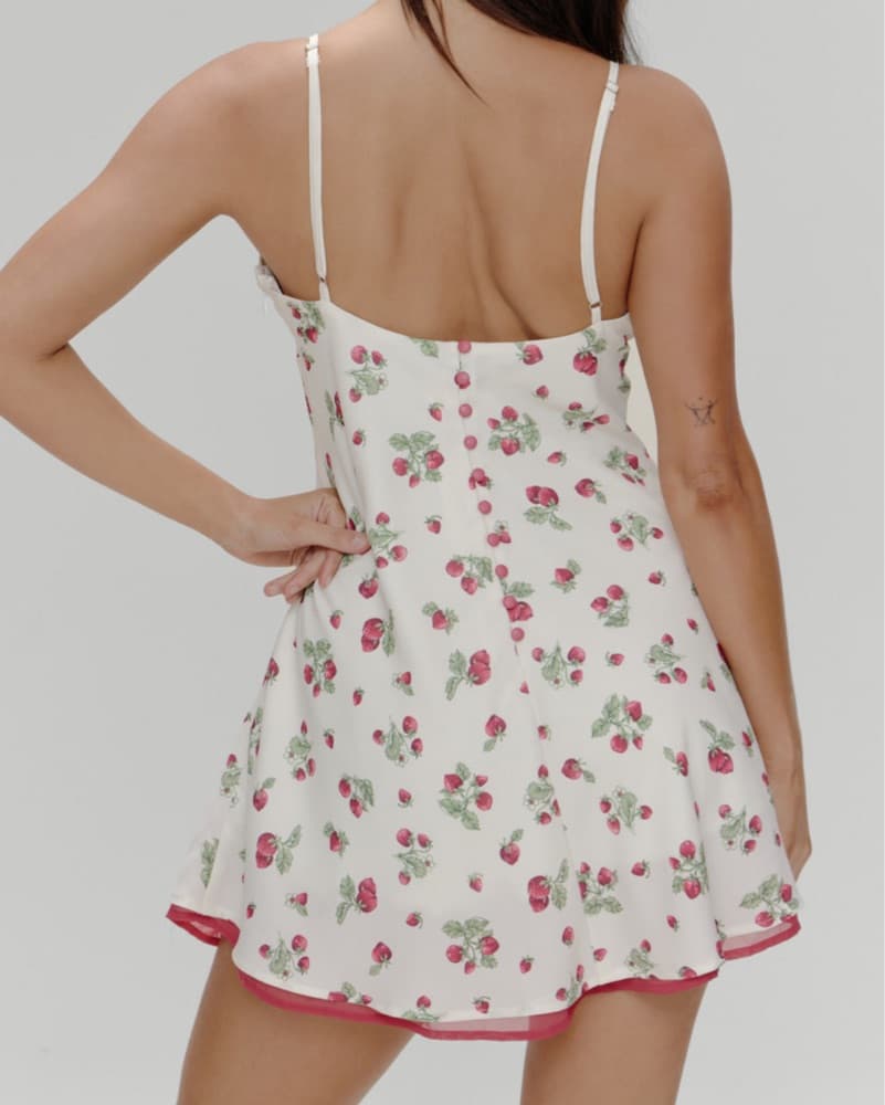 Strawberries Frankies Bikinis Dress - Image 2