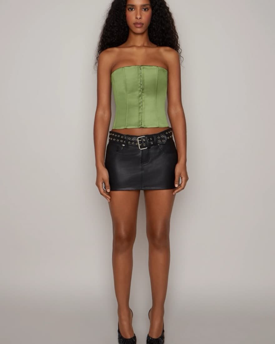 SATIN CORSET - Image 1