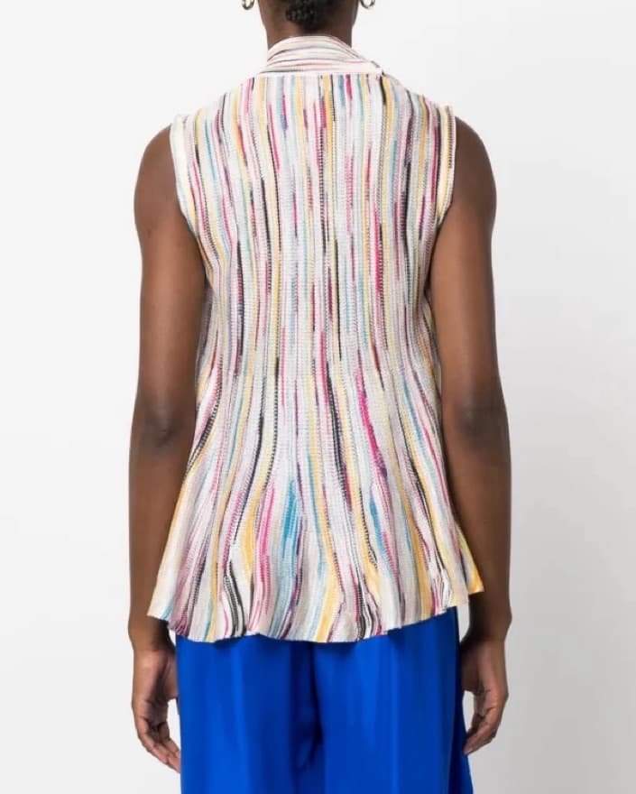 Missoni Tie Fastening Top - Image 2