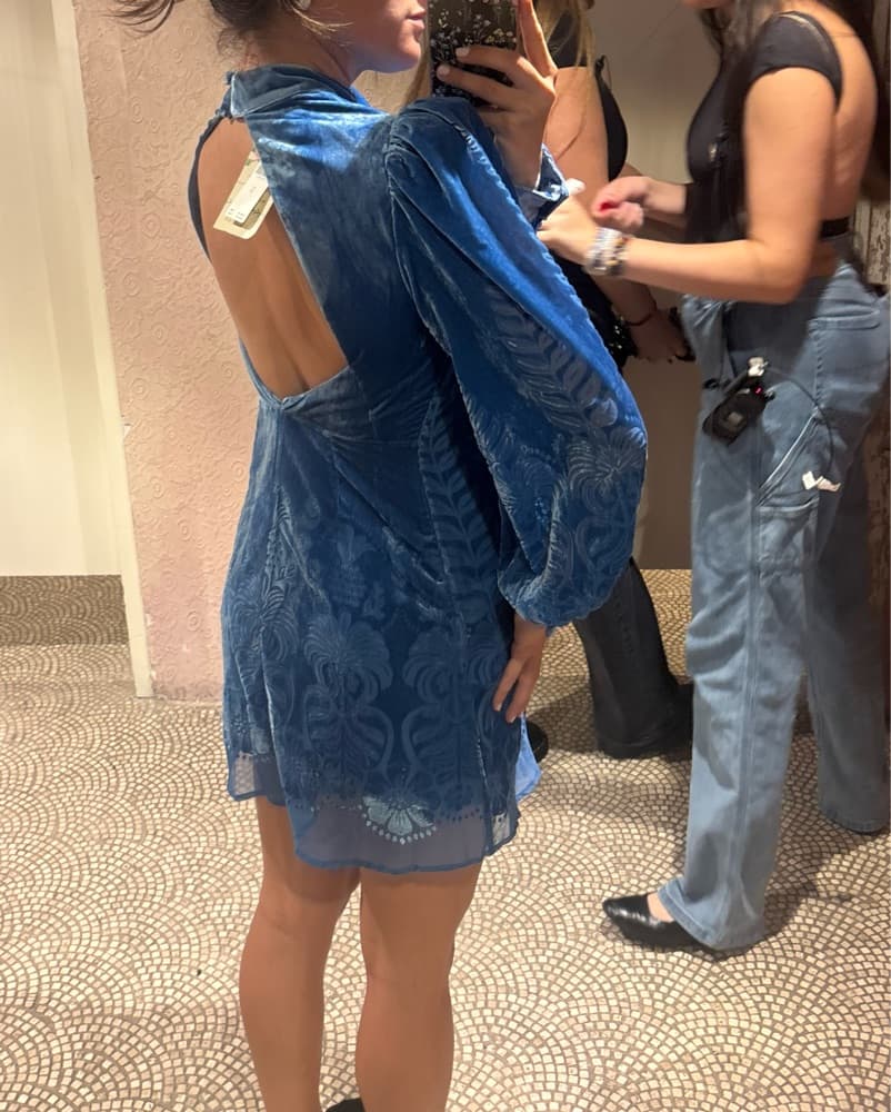 Blue Velvet Farm Rio Mini Dress - Image 2