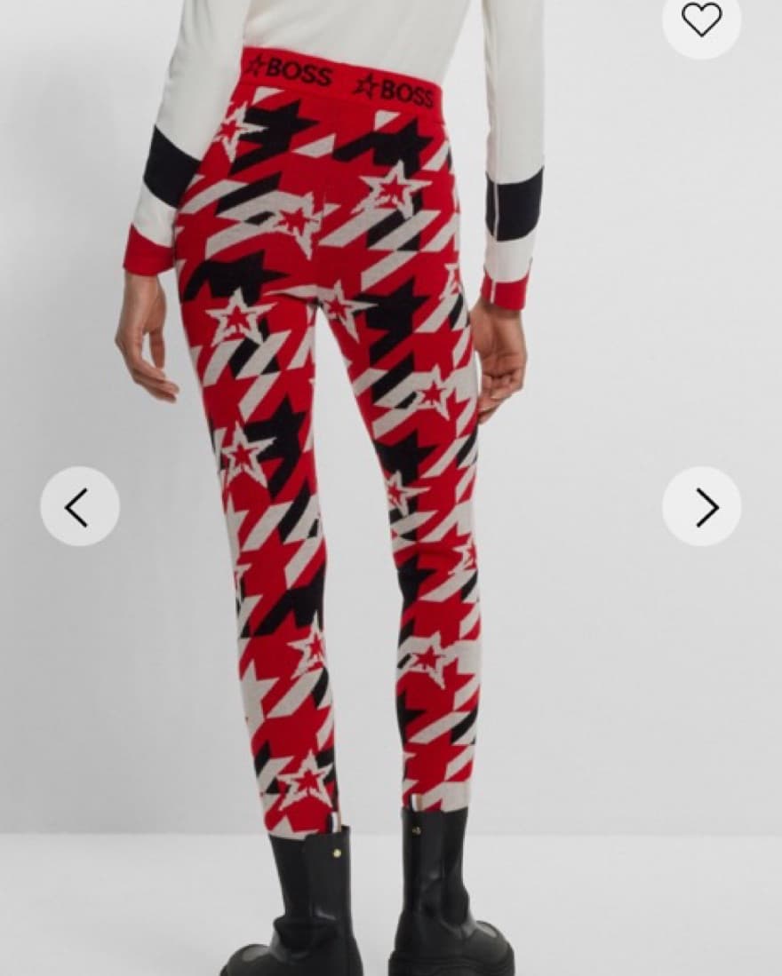 BOSS X PERFECT MOMENT WOOL LEGGING - Image 3