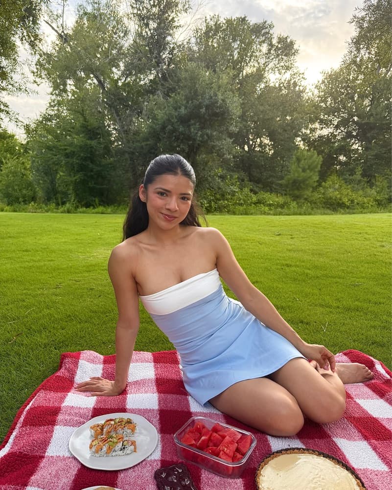 Sunset Adore Sky Mini Dress - Image 2