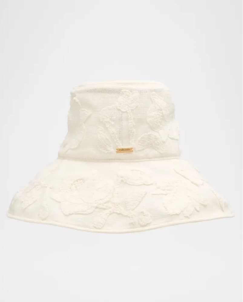 Cult Gaia Juliana Flower Bucket Hat - Image 1