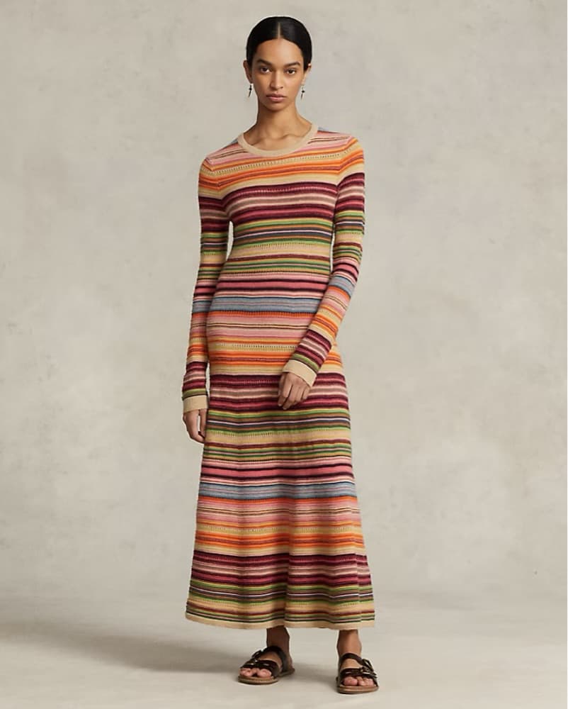 Polo Ralph Lauren striped sweater dress - Image 1