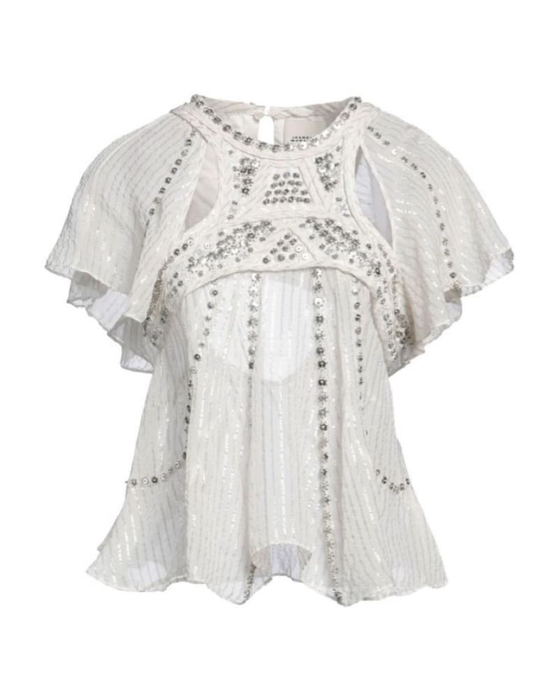 Isabel Marant Orna Chiffon Top - Image 3