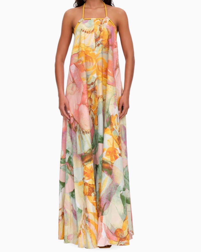 Andrea Iyamah Essi Abstract Cotton Maxi - Image 1