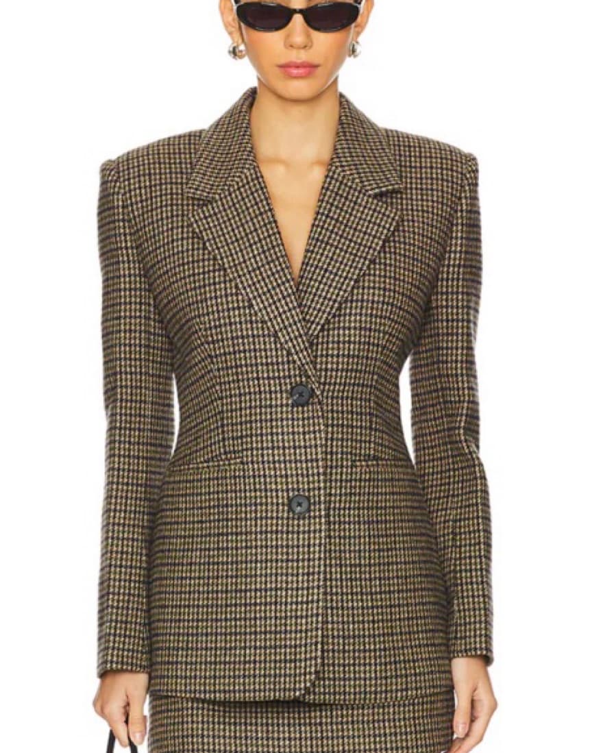 Eaves Plaid Blazer - Image 2