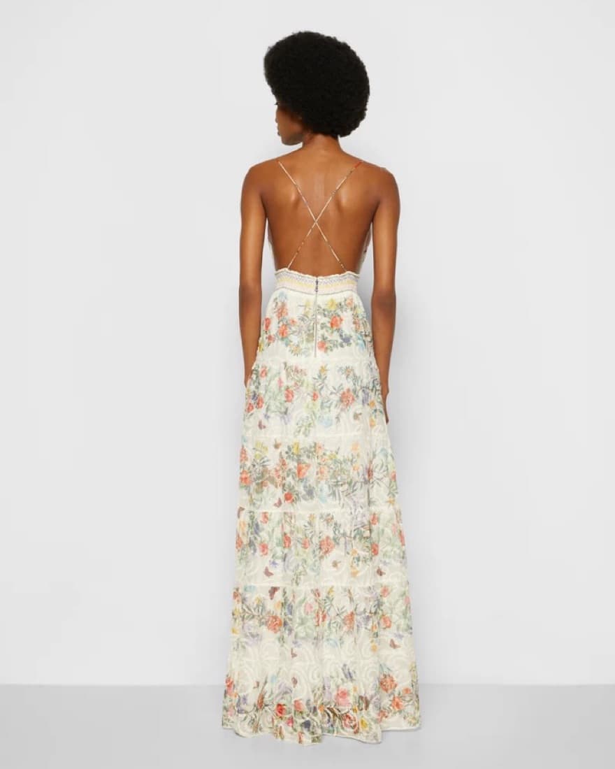Floral Alice + Olivia Maxi Dress - Image 2
