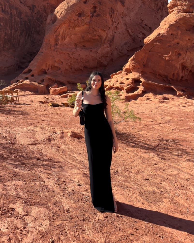 Black Amanda Uprichard Maxi Dress - Image 5