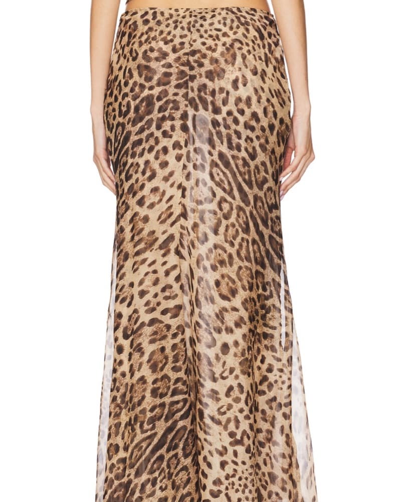 Bardot - Leopard Print Maxi Skirt - Image 2