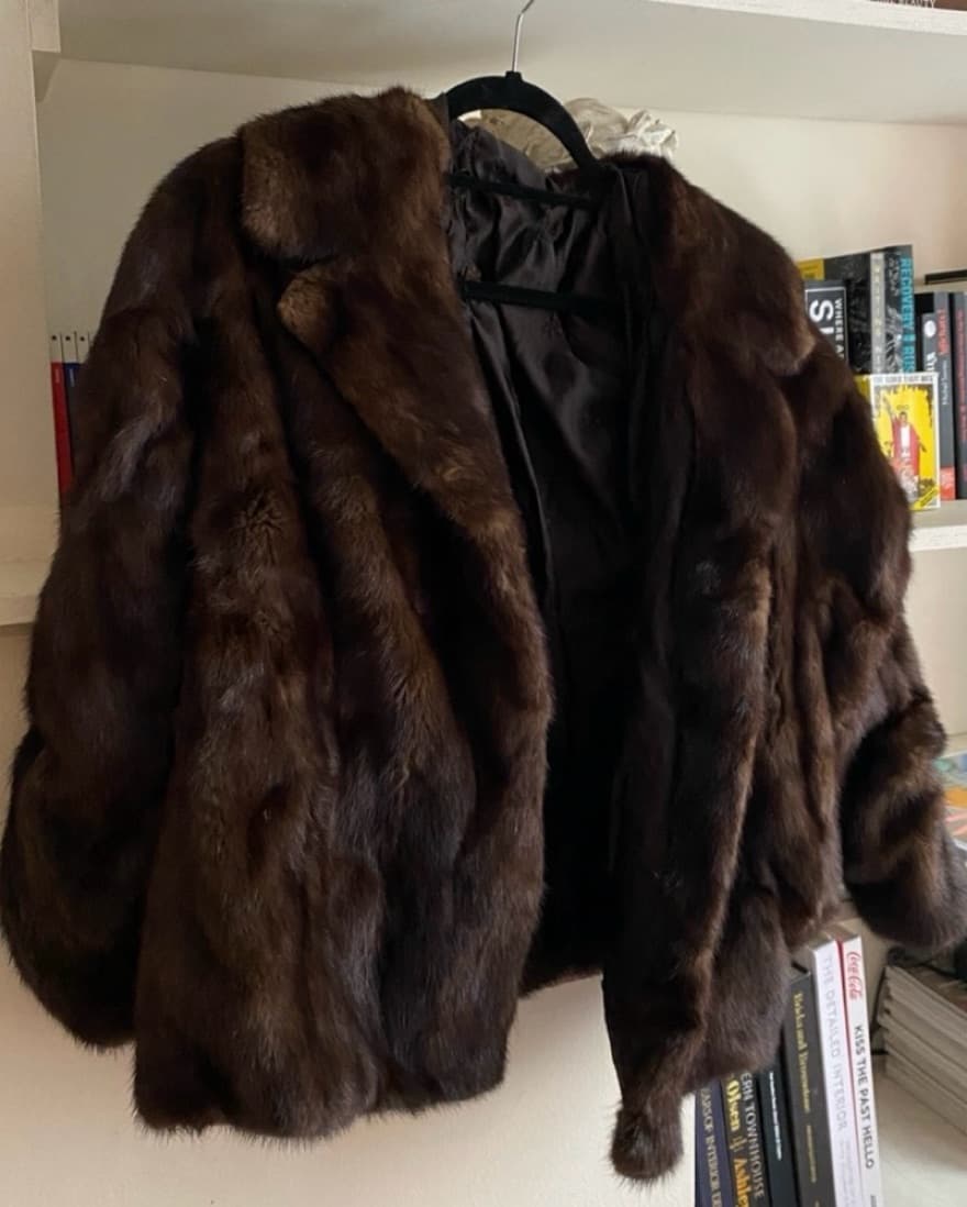 Vintage Mink Coat - Image 1