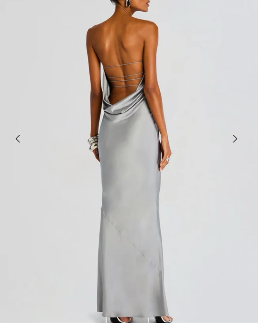 Retrofete Keaton Silk Dress - Image 2