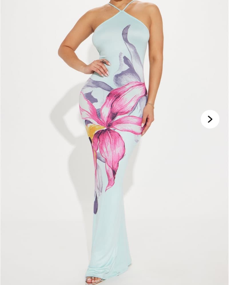 Stunning Floral Maxi Dress - Image 2