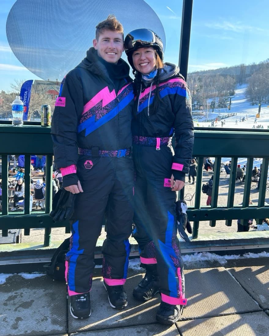 Tipsy Elves Night Run Ski Suit - Image 3