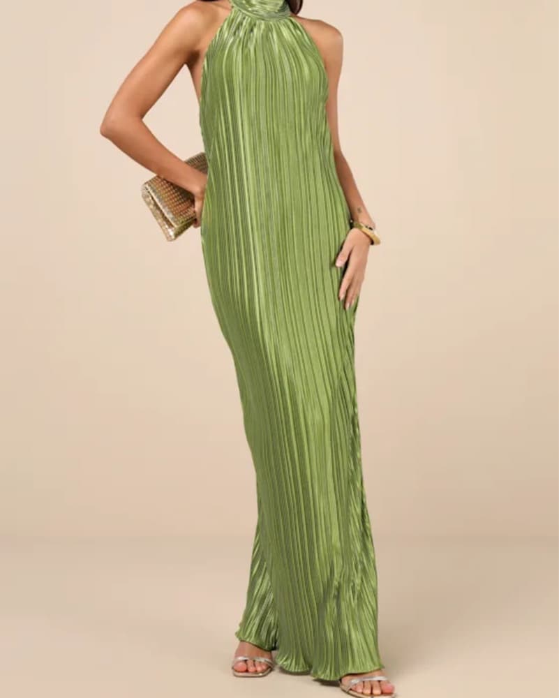 Green Formal Dress - Image 1