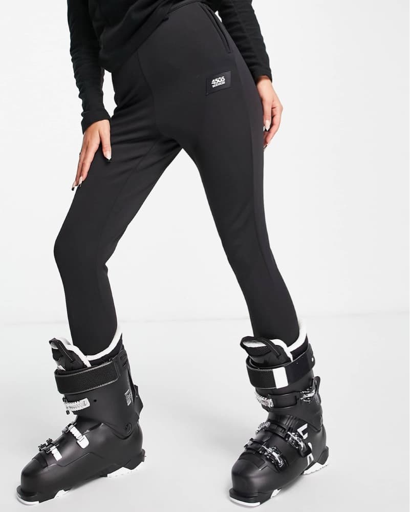 Sleek Black Ski Pants ASOS 4505 - Image 2