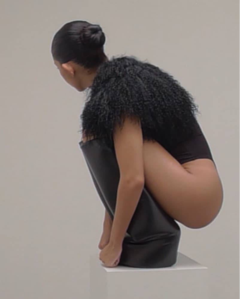 Mongolian Fur Shoulder Bodysuit - Image 2