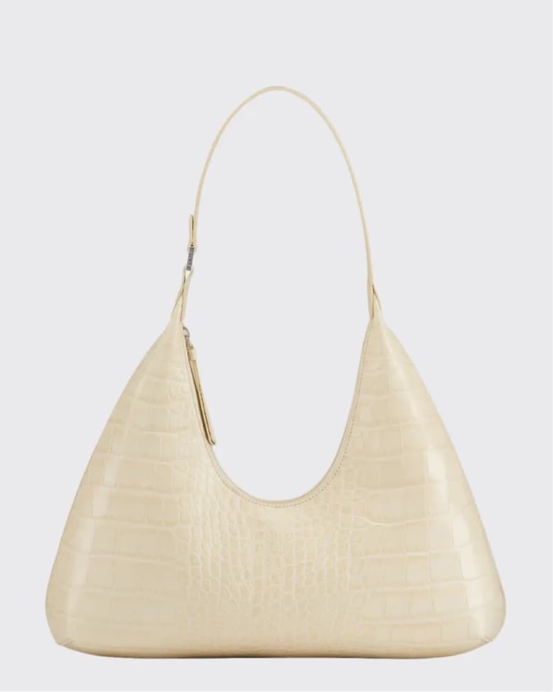 BY FAR Amber Shoulder Bag Croc - Image 2