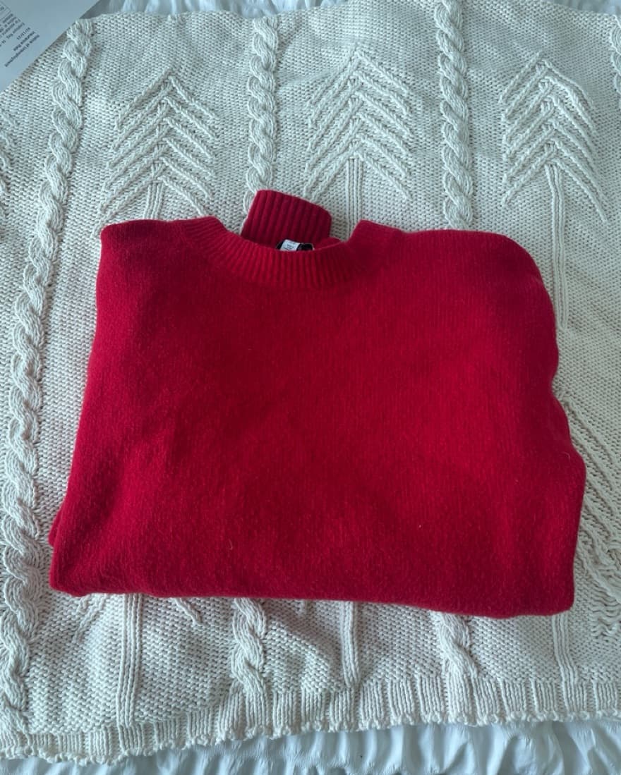&other Stories Red Sweater - Image 3