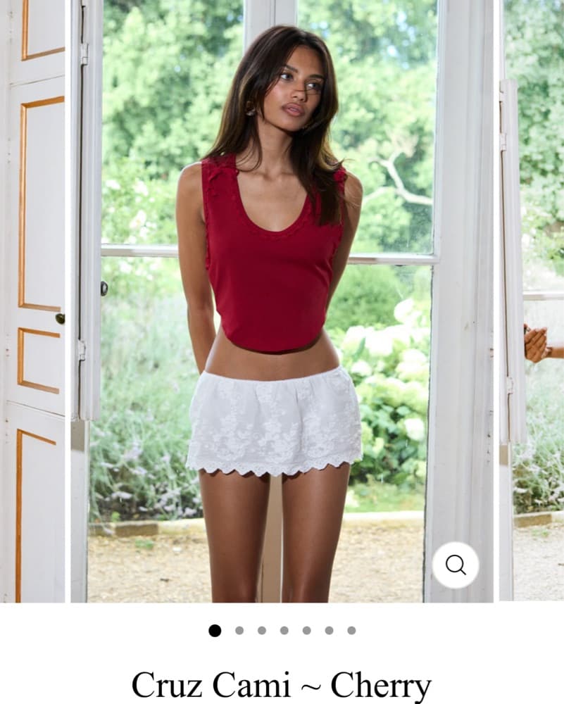 Amelie Teje Cruz Cami Cherry - Image 1