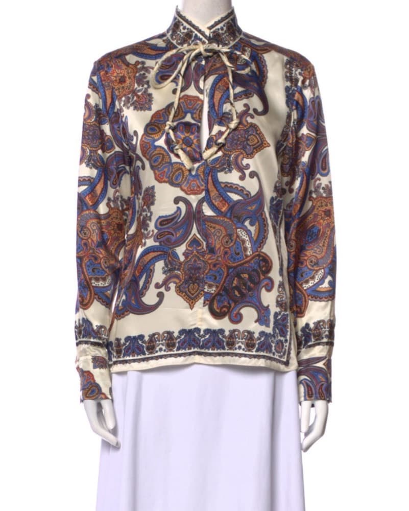 Chloé Silk Blouse - Image 1