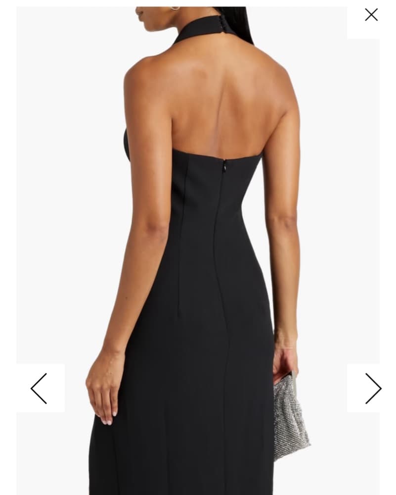 Nicholas Black Midi Dress  - Image 5