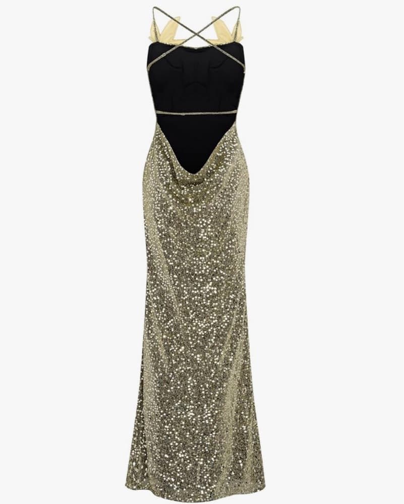JW PEI Sequin Gown - Image 5