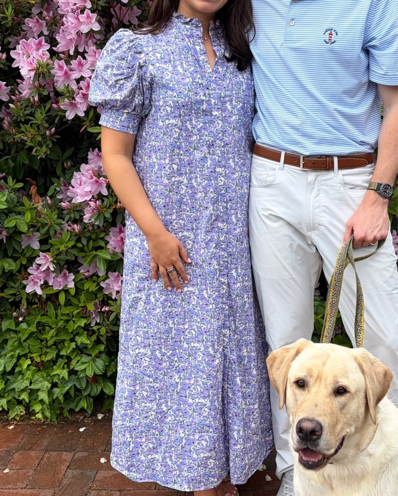 Hycainth House Purple Floral Midi Dress - Image 4