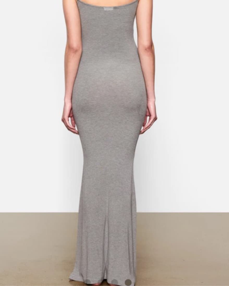 SKIMS heather gray soft lounge dreas - Image 3