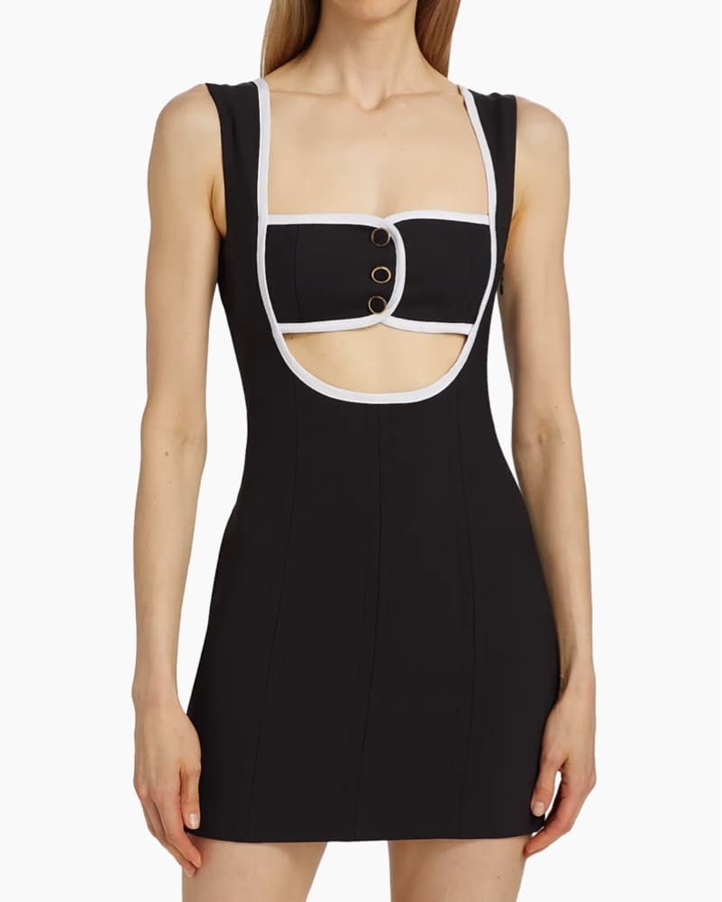 Ronny Kobo Cutout Mini Dress - Image 2