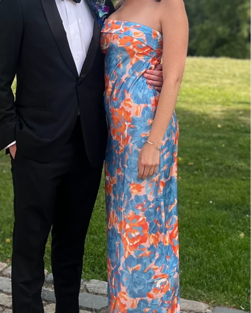 Floral Midi Dress - Image 3