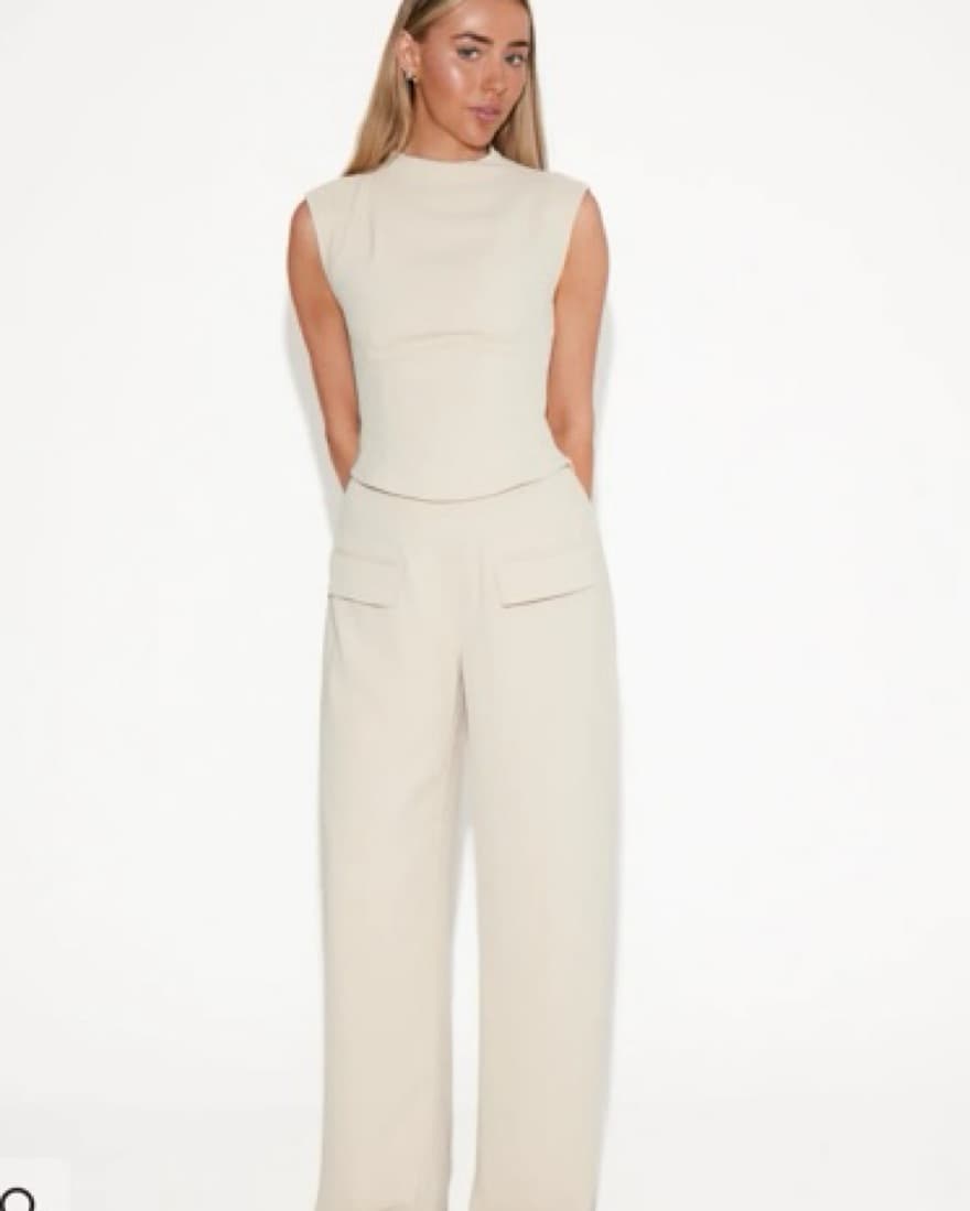 The Ultimate Muse Sleeveless Set | Oat - Image 4