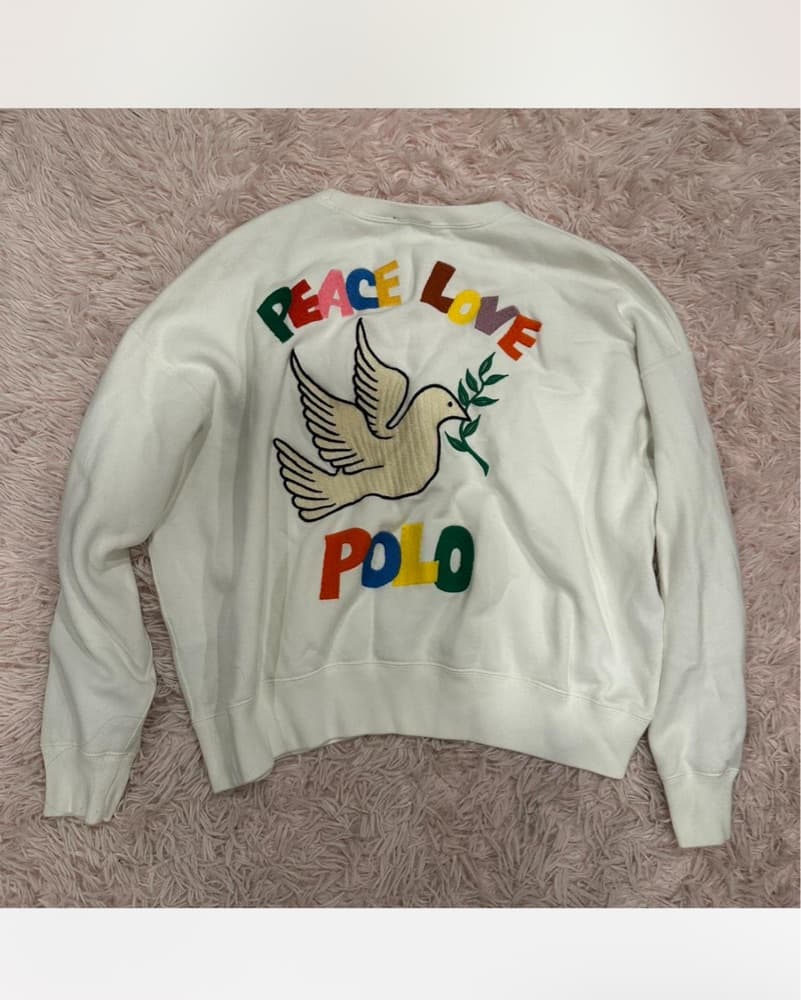Ralph Lauren Peace Love Polo Crewneck - Image 3