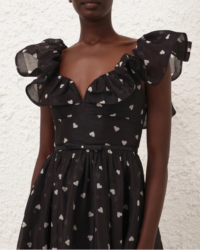 Zimmermann Frilled Midi Dress - Image 3