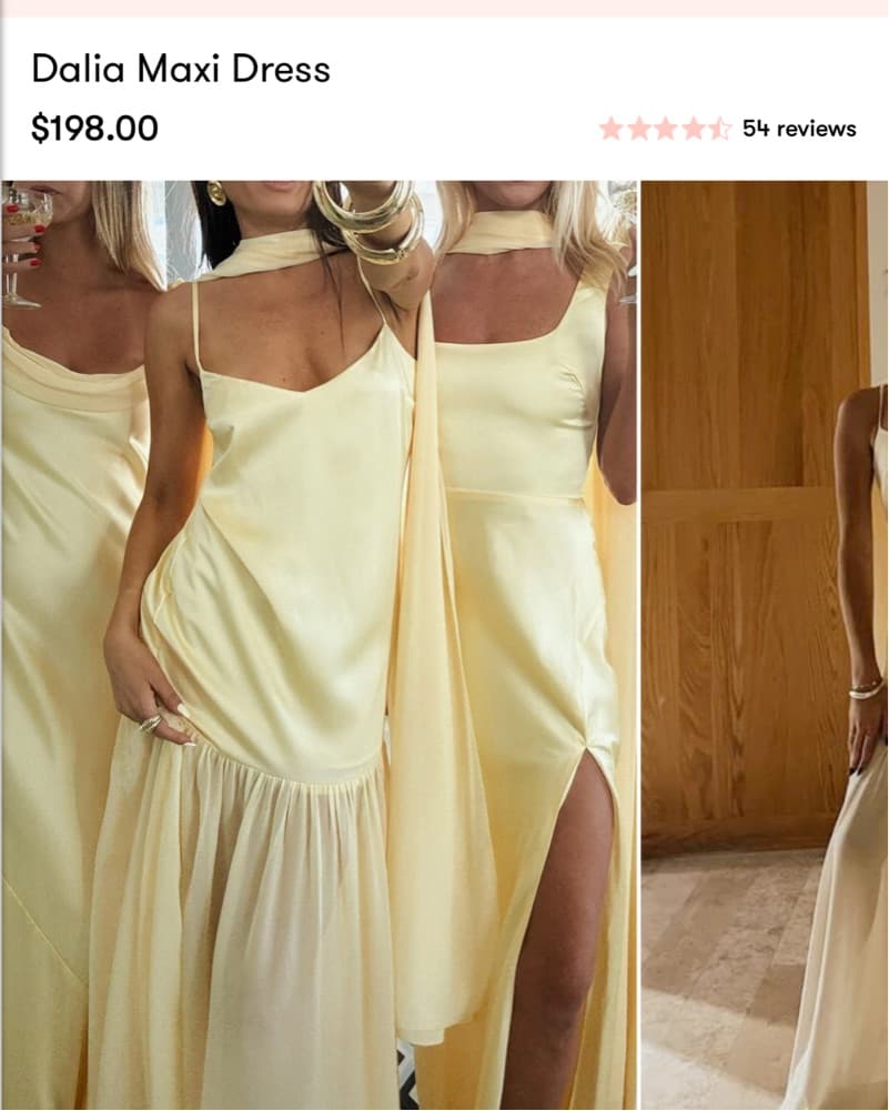 Elegant Buttercream Maxi Dress - Image 2