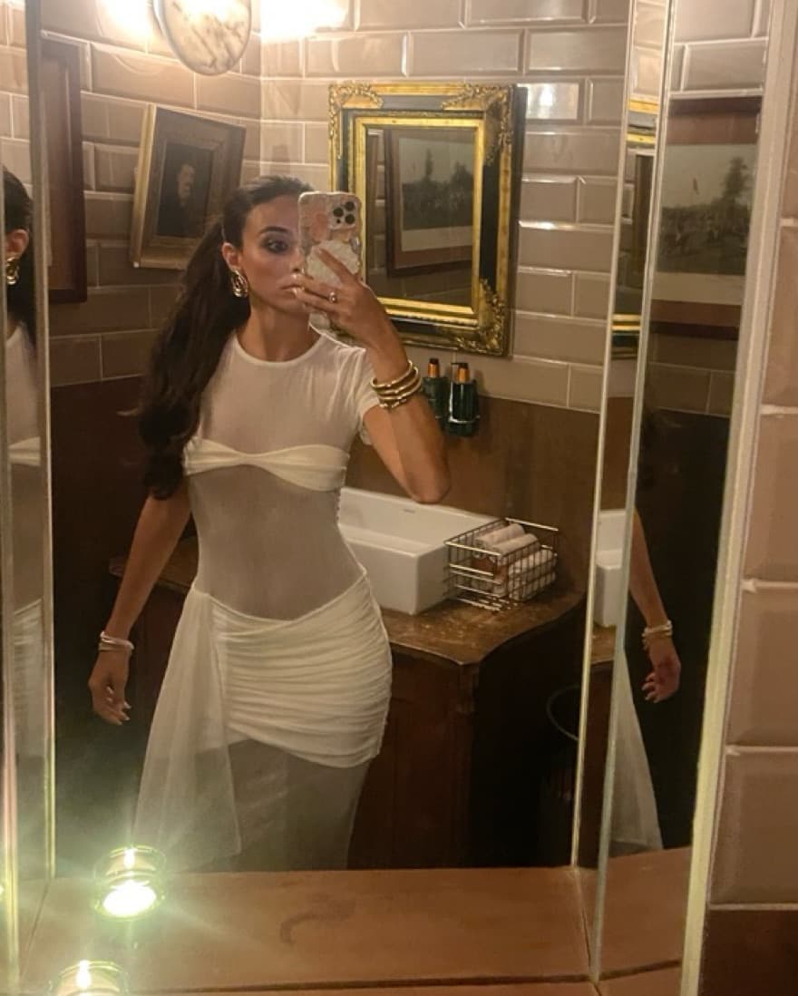 NBD White Sera Maxi Dress - Image 4
