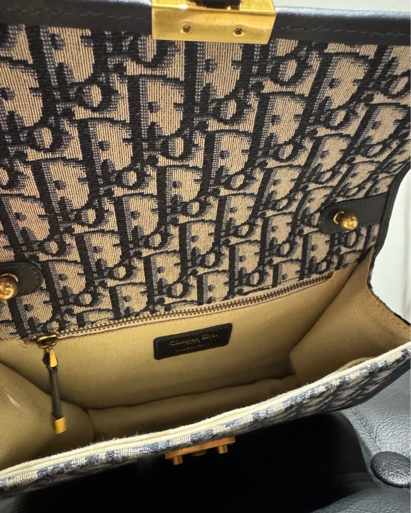 DIOR JACQUARD SHOULDER BAG - Image 3