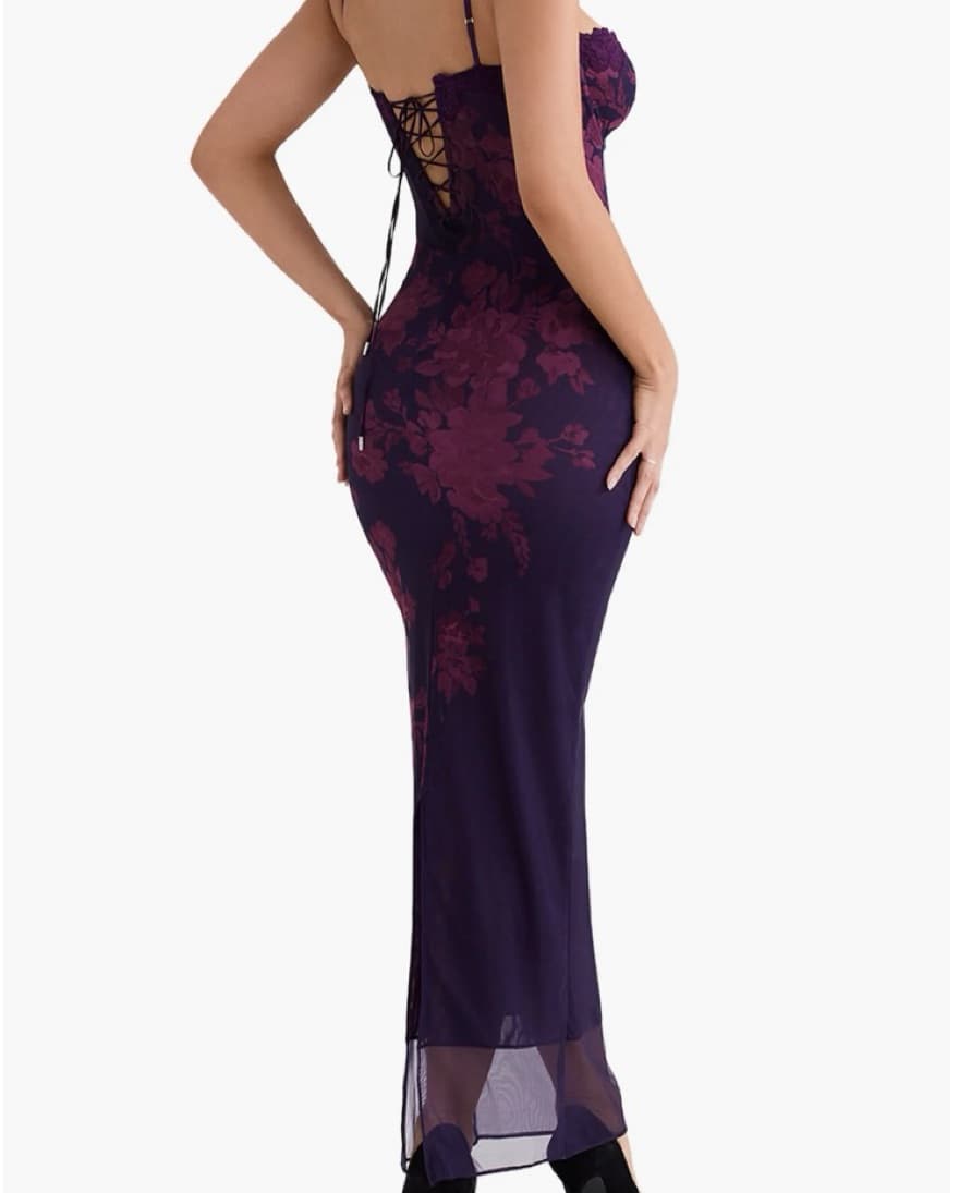 HOUSE OF CB Aiza Floral Dress - Image 2