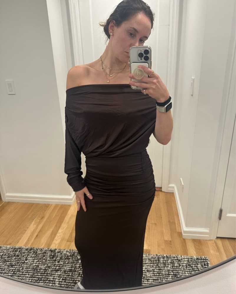 Brown Formal Dress  - Image 6